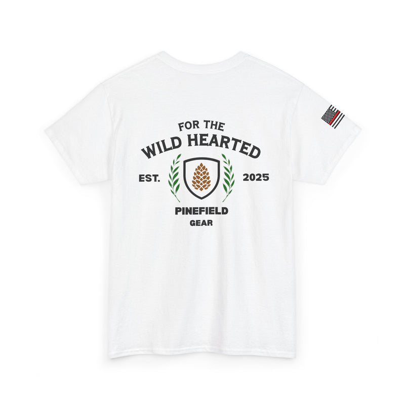 PineField White Classic T-Shirt